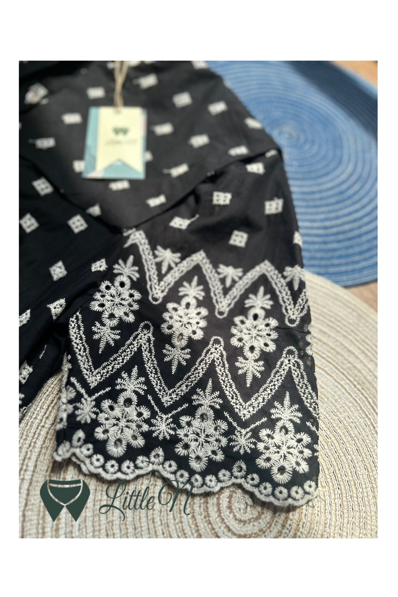 ÁO KIỂU CROPTOP CỔ THUỶ THỦ, MÀU ĐEN - Ảnh 7